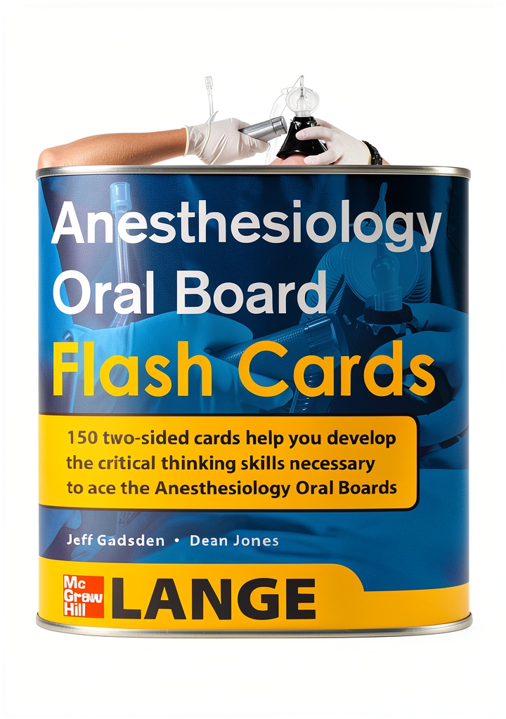 McGraw Hill Medical Anesthesiology Guide cover