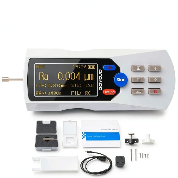 Surface Roughness Tester GOYOJO Digital Profilometer White-8