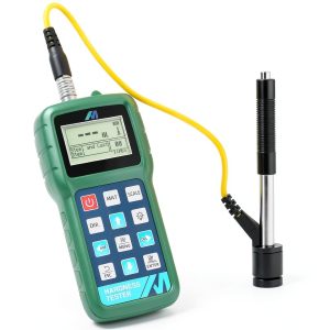 Metal Hardness Tester Kit, Digital Leeb Testing with Standard Hardness Block for Calibration, Multi-Scale Support & Free Software-0
