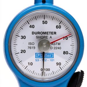 Fowler 53-762-101-0, Portable Durometer With Blunt Taper 35º-0